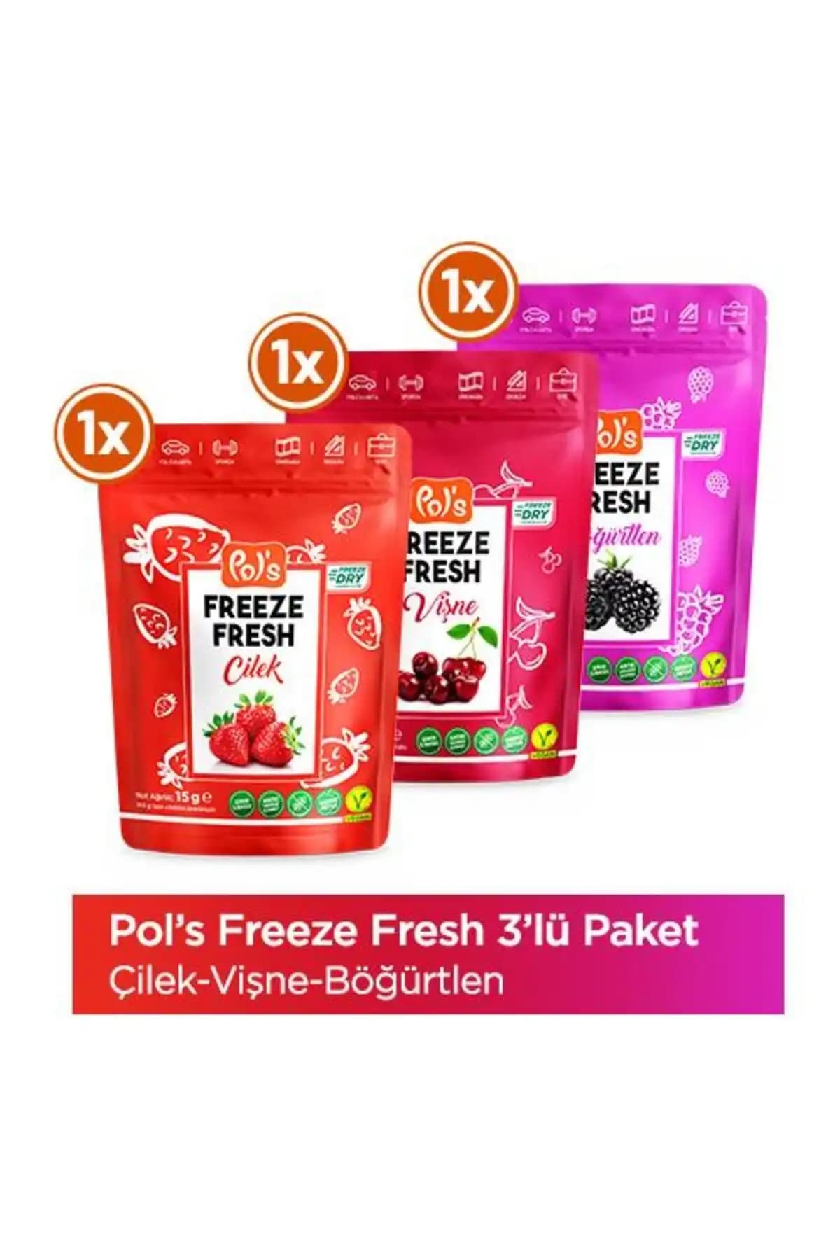 HapHug Freeze Dried Çilek ve Pol's Freeze Fresh Çilek Karşılaştırması 2