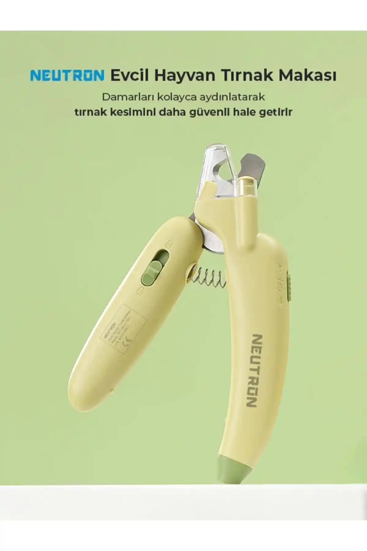 NEUTRON Kedi Tırnak Makası: Güvenli ve Teknolojik Tırnak Kesimi Çözümü