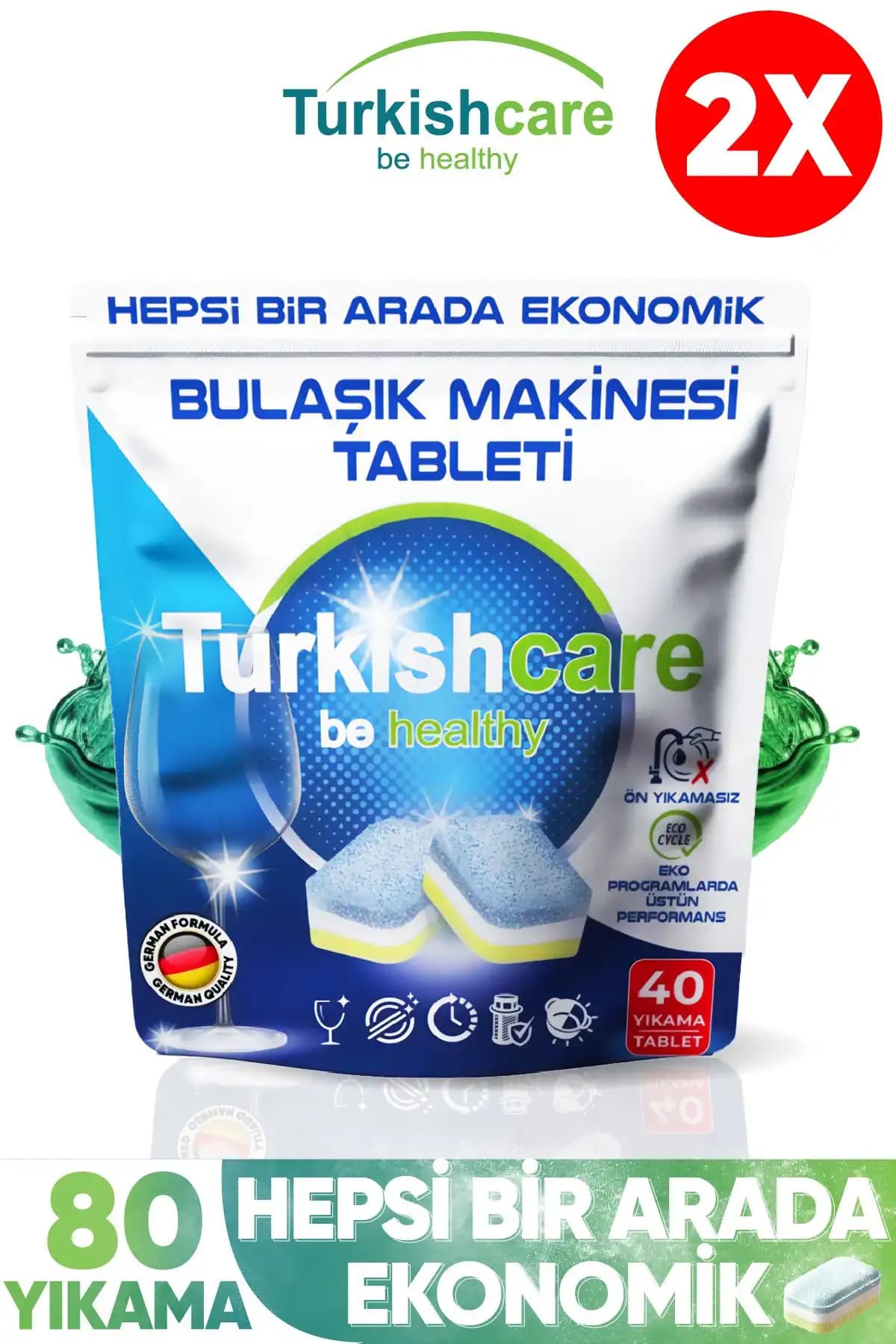 Türkçe Detaylı Karşılaştırma: Turkishcare Premium Tablet ve Toz Bulaşık Deterjanları 1