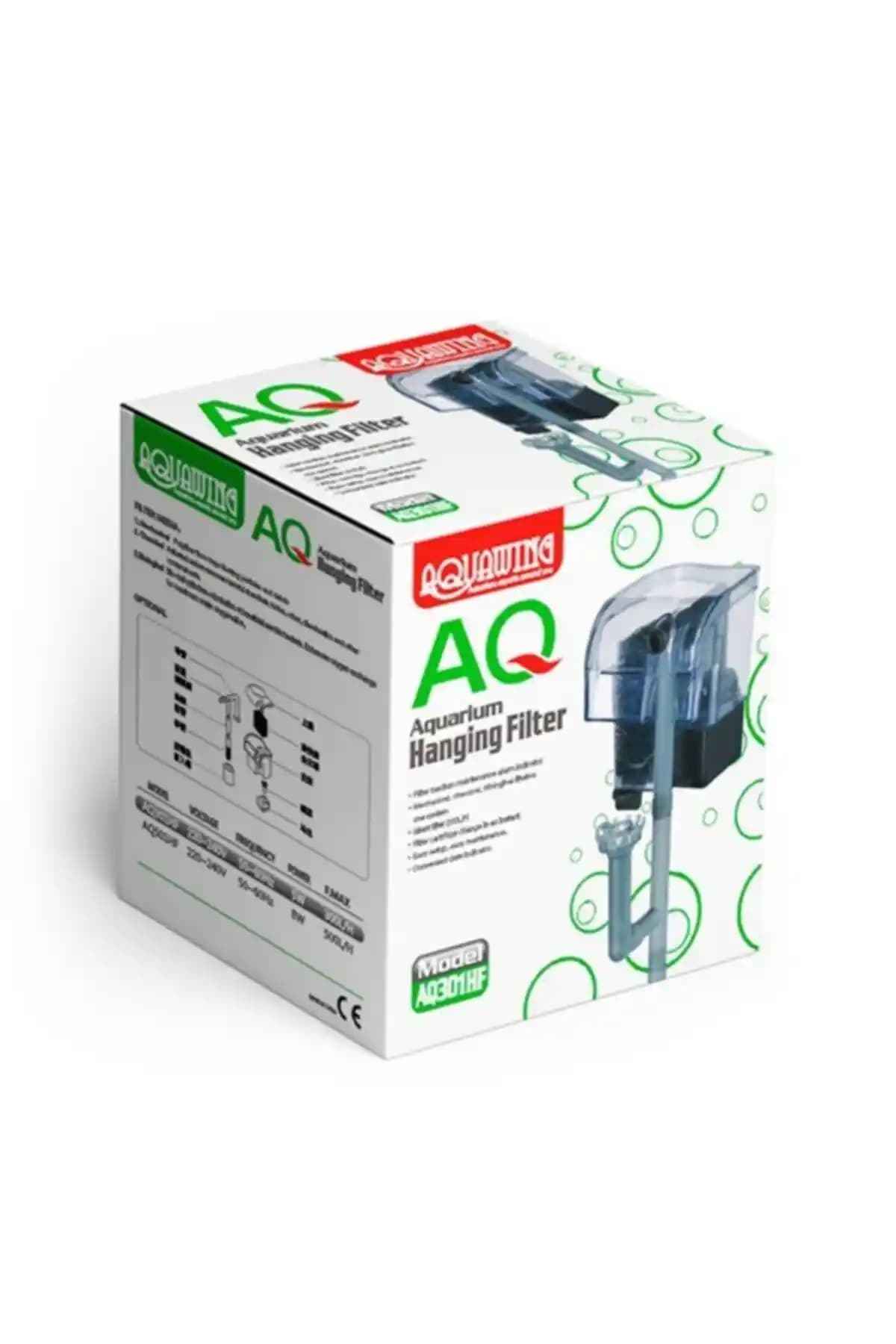 Aquawing Aq301hf Şelale Filtre 5W, 300 L/h, 10–30 L Akvaryumlar İçin Uygunluk ve Kolay Kurulum