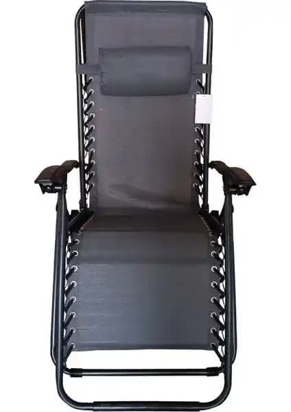 Blooma Gravity Katlanabilir Şezlong: 3 Kademeli Sırt Ayarıyla Tek Kişilik Rahatlık