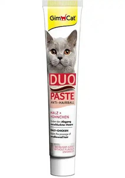 GimCat Duo Paste Anti-Hairball Tavuklu Malt Kedi Macunu 50g: İçerik ve Kullanım Rehberi