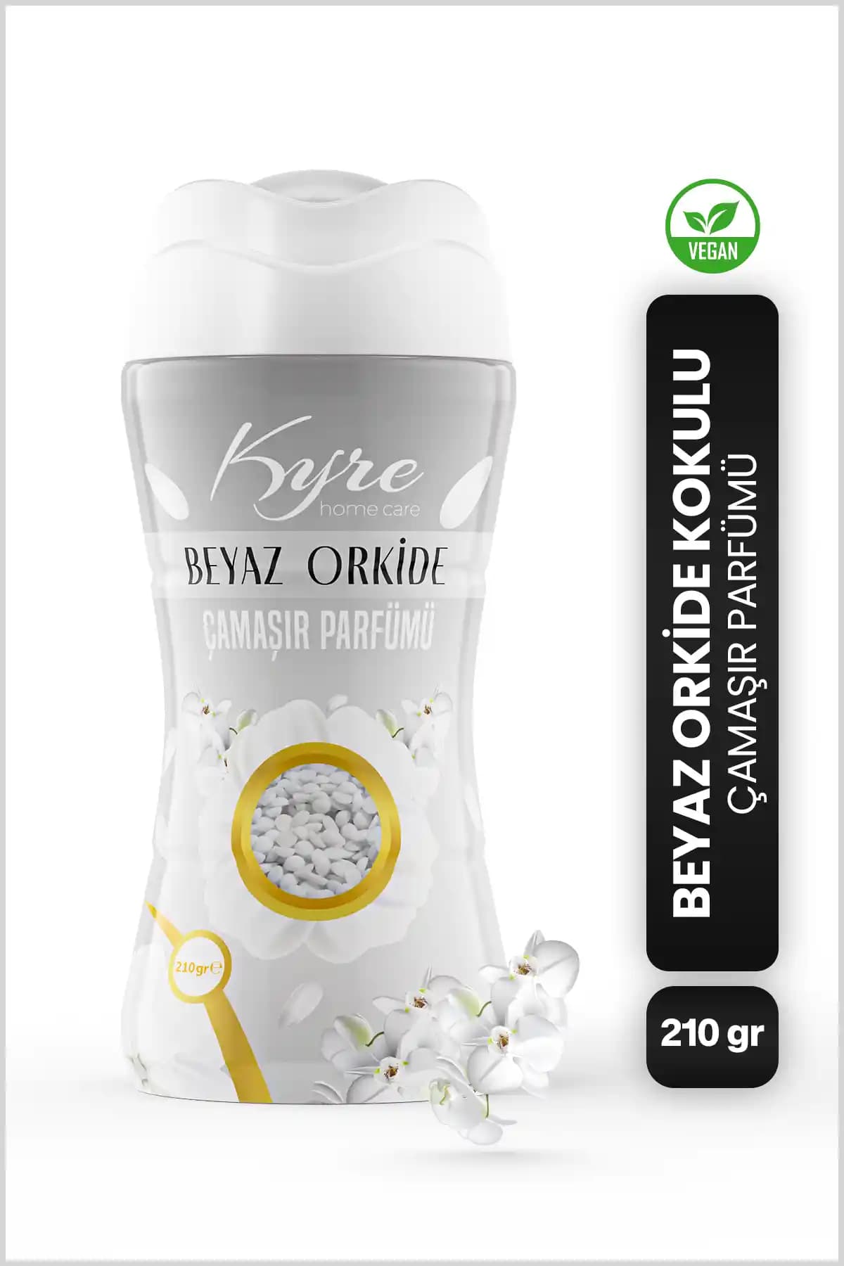 Kyre Beyaz Orkide Çamaşır Parfümü 210g: Anti Alerjik Formül ve Kalıcı Koku Özellikleri