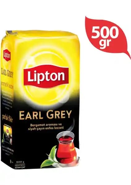 Lipton Dökme Çay Earl Grey 500 g: Bergamotlu Siyah Çay Harmanının Özellikleri