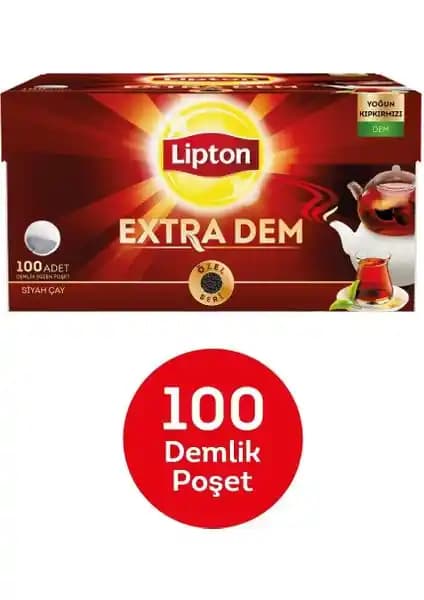 Lipton Extra Dem Siyah Çay: Doğu Karadeniz yapraklarıyla sade aroma ve demleme deneyimi