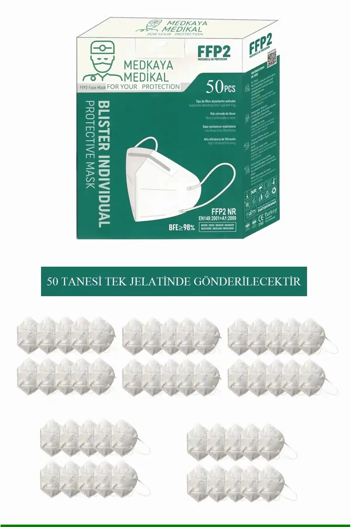 Medkaya 5 Katlı N95-FFP2 Maske 50 Adet: Teknik İnceleme ve Uygulama Rehberi