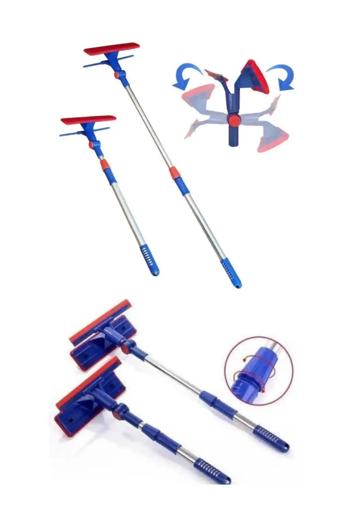 Morponi Teleskopik Çift Taraflı Cam Silme Aparatı: Özellikler ve Kullanıcı Görüşleri