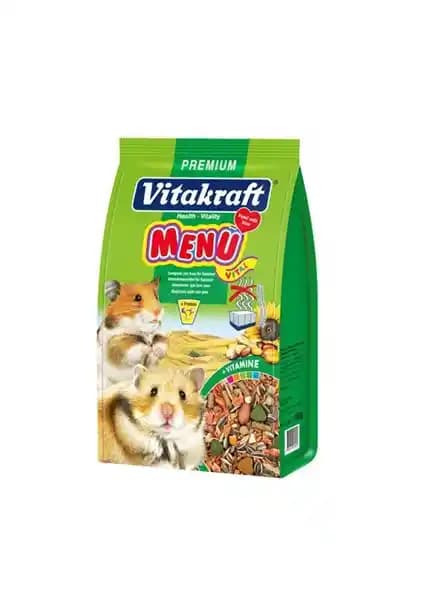 Vitakraft Menü Hamster Yemi: Yetişkinler İçin Dengeli, Yüksek Proteinli Beslenme Çözümü