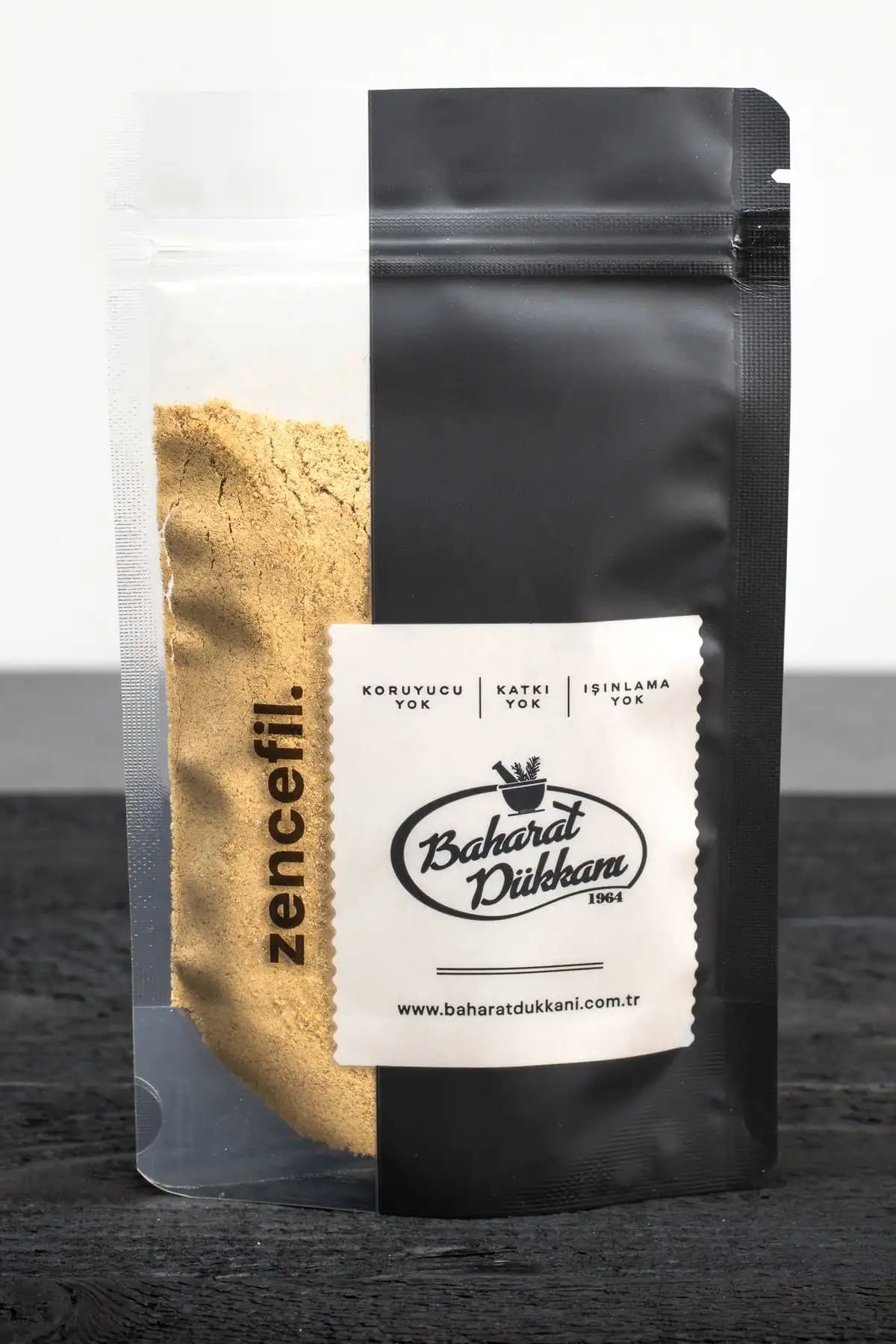 Baharat Dükkanı 1964 Zencefil Toz 60gr - Doğal ve Güvenilir Baharat Seçeneği