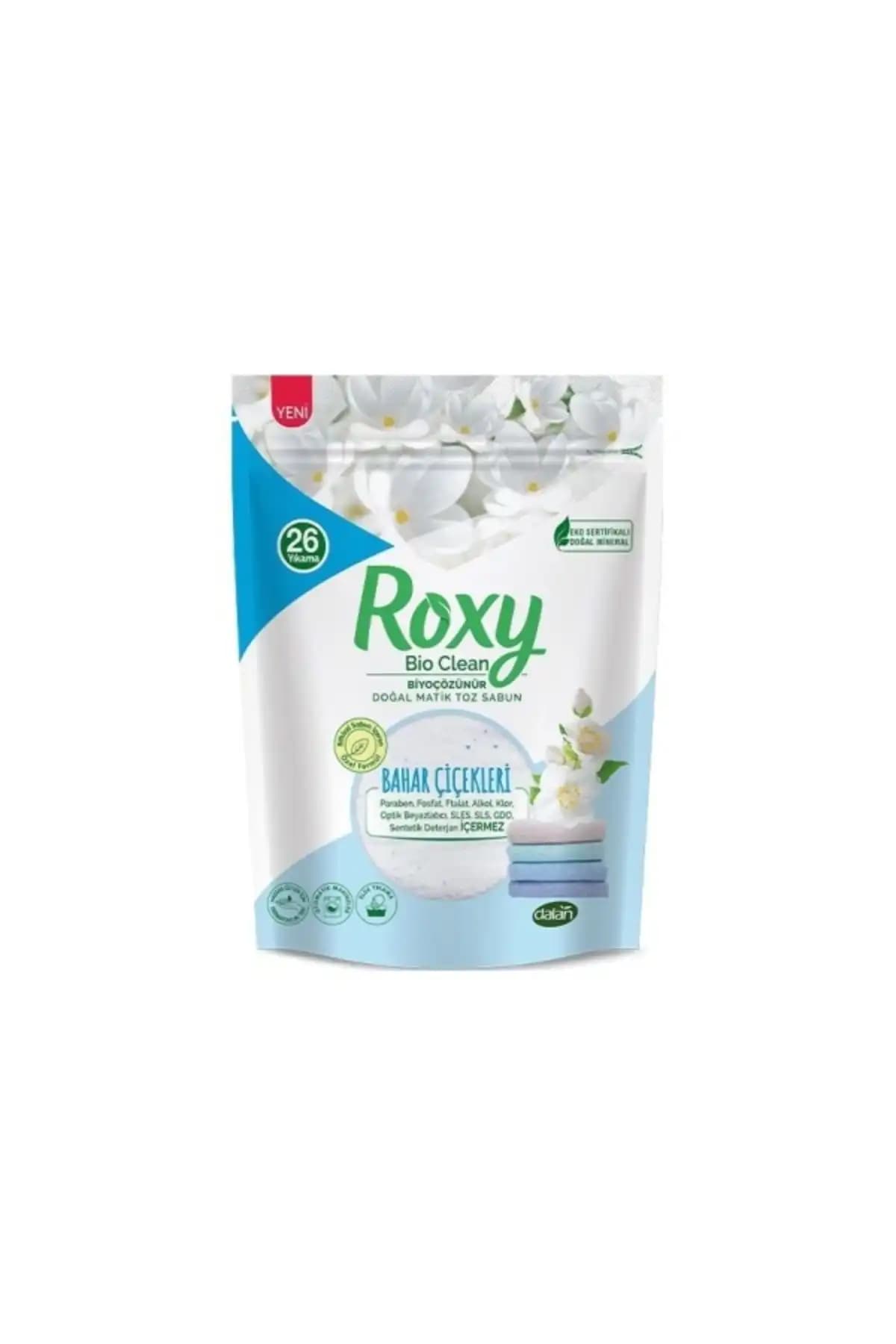 Dalan Roxy Bio Clean Doğal Matik Toz Sabun Bahar Çiçekleri ile Temizlikte Yeni Dönem