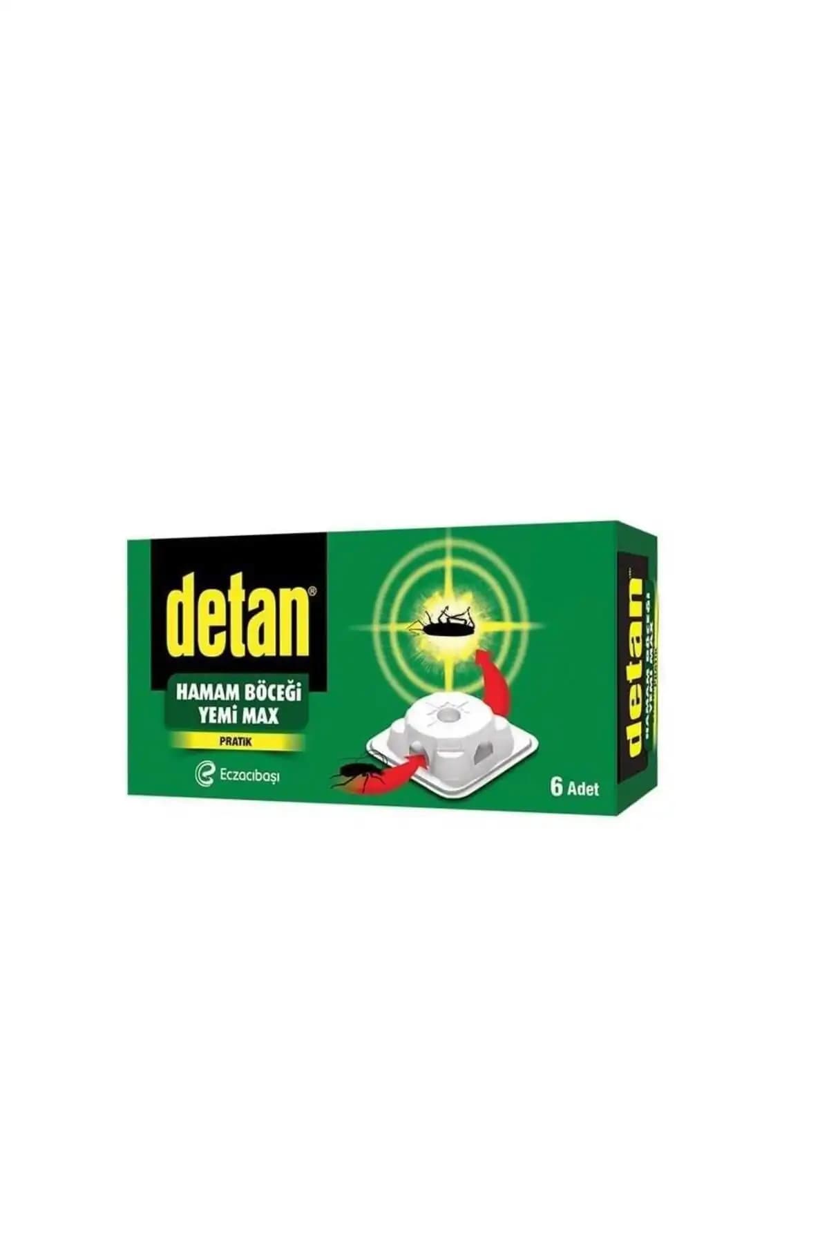 Detan Hamam Böceği Yeni Max Pratik 6'lı Tablet ile Etkili Böcek Kontrolü Çözümü