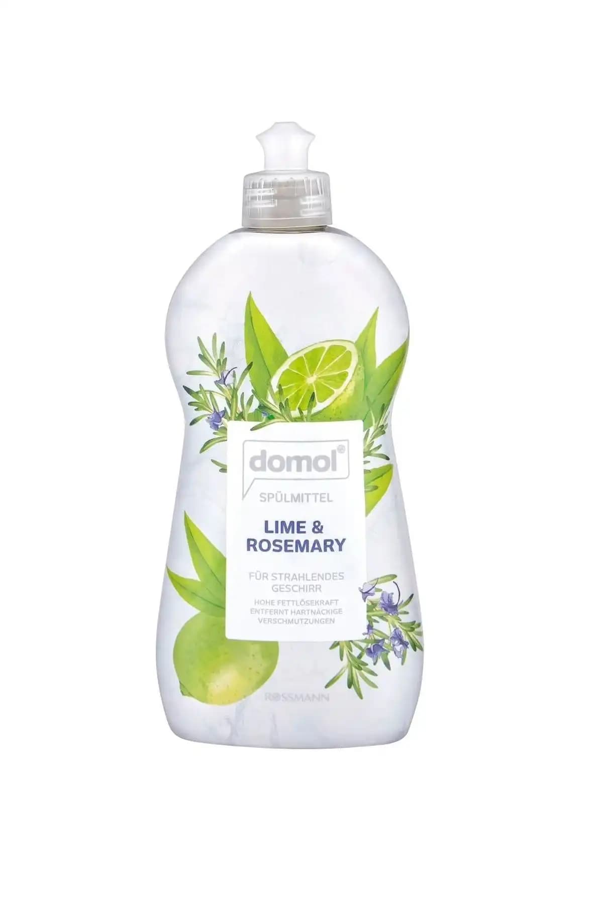 Domol Bulaşık Deterjanı Lime & Biberiye: Doğal ve Etkili Temizlik Çözümü