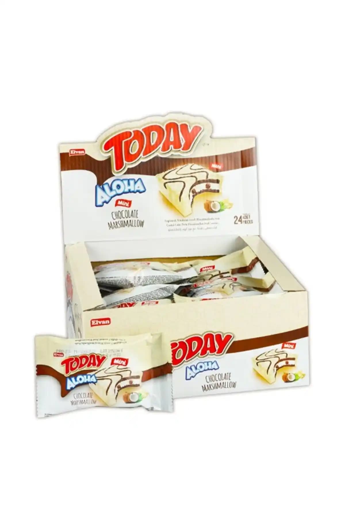 Elvan Aloha Mini Beyaz Çikolatalı Marshmallow – Hafif ve Lezzetli Tatlı Atıştırmalık