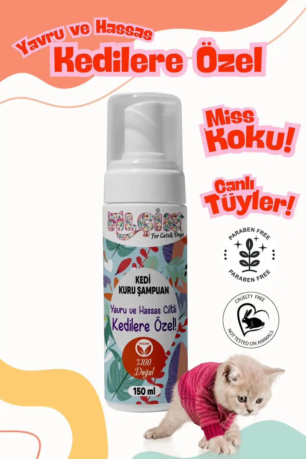 Hassas Ciltli Kediler İçin Kuru Şampuan Karşılaştırması: ALÇİN ve Metapet