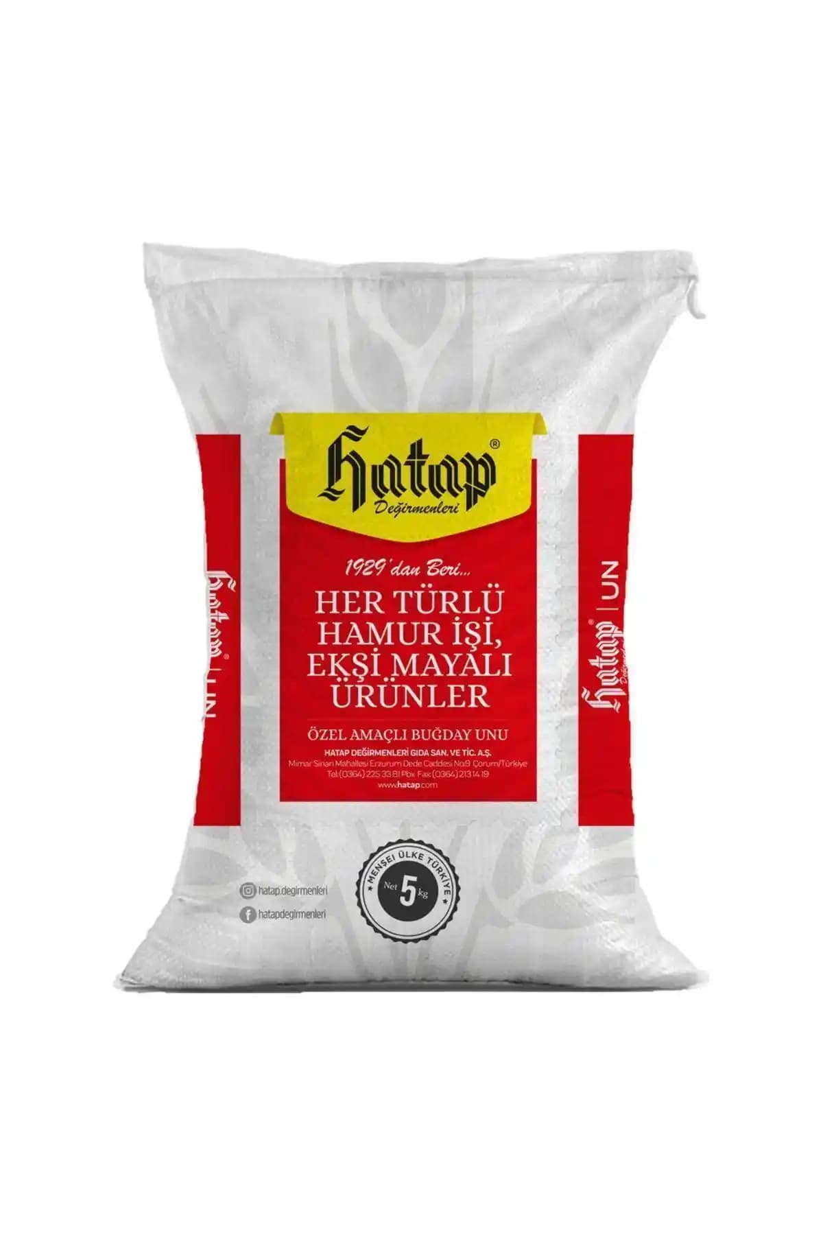 2025'te Hatap 5 Kg Ekmeklik Un ile Sofralarınıza Lezzet Katın