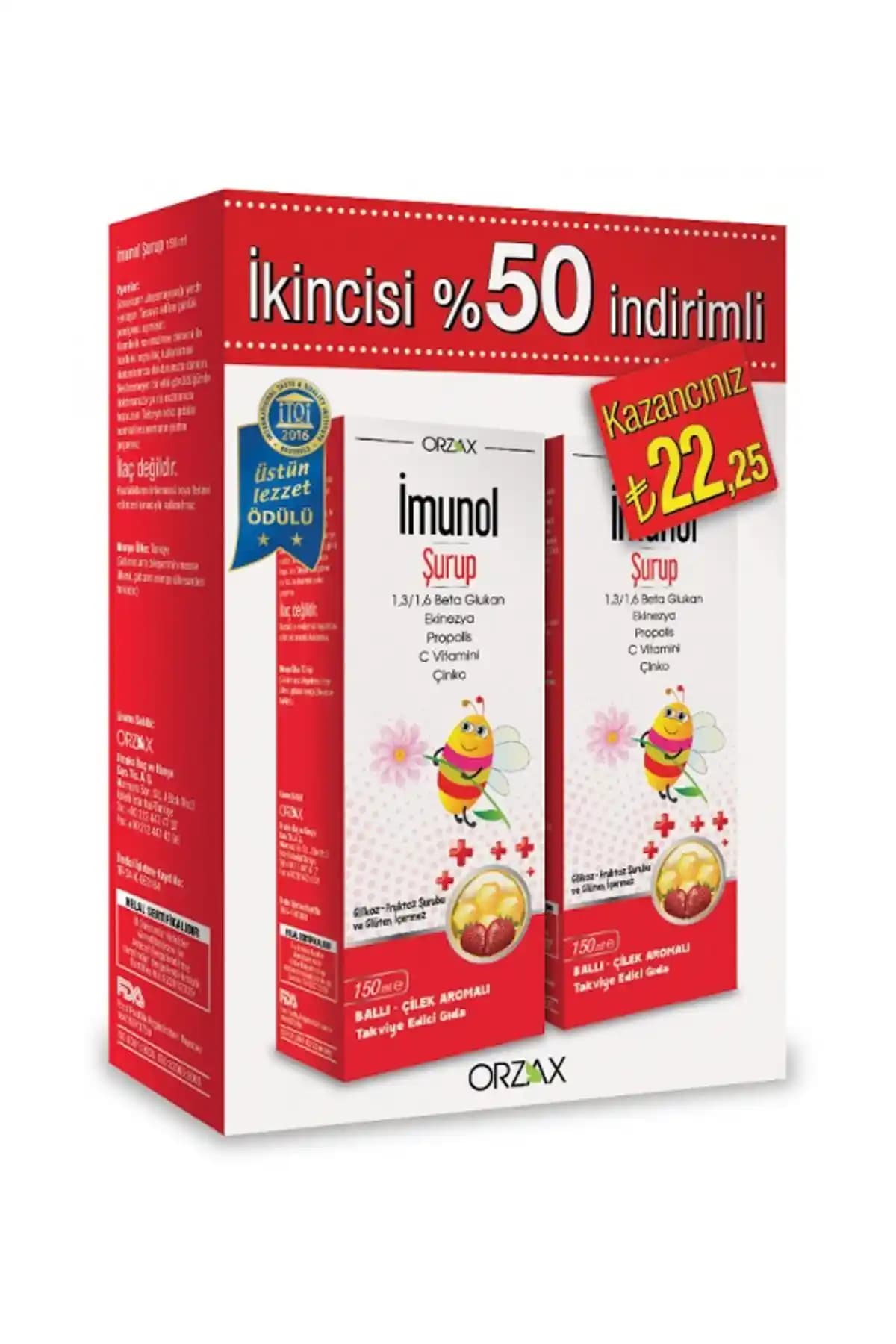 2025'te Çocuklarınızın Bağışıklığını Zirveye Taşıyacak İmmunol Şurup