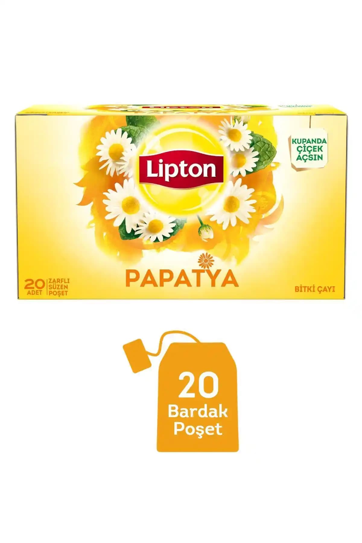 Lipton Papatya Bitki Çayı: Doğal ve Rahatlatıcı Sağlıklı İçecek Alternatifi