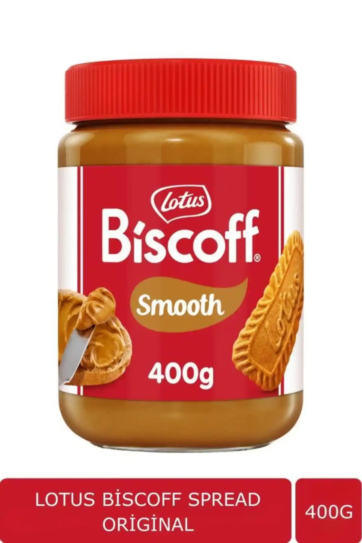 Lotus Biscoff Sürülebilir Yayılma 400 Gr Belçika Menşei Yüksek Kalite Tatlı Kreması