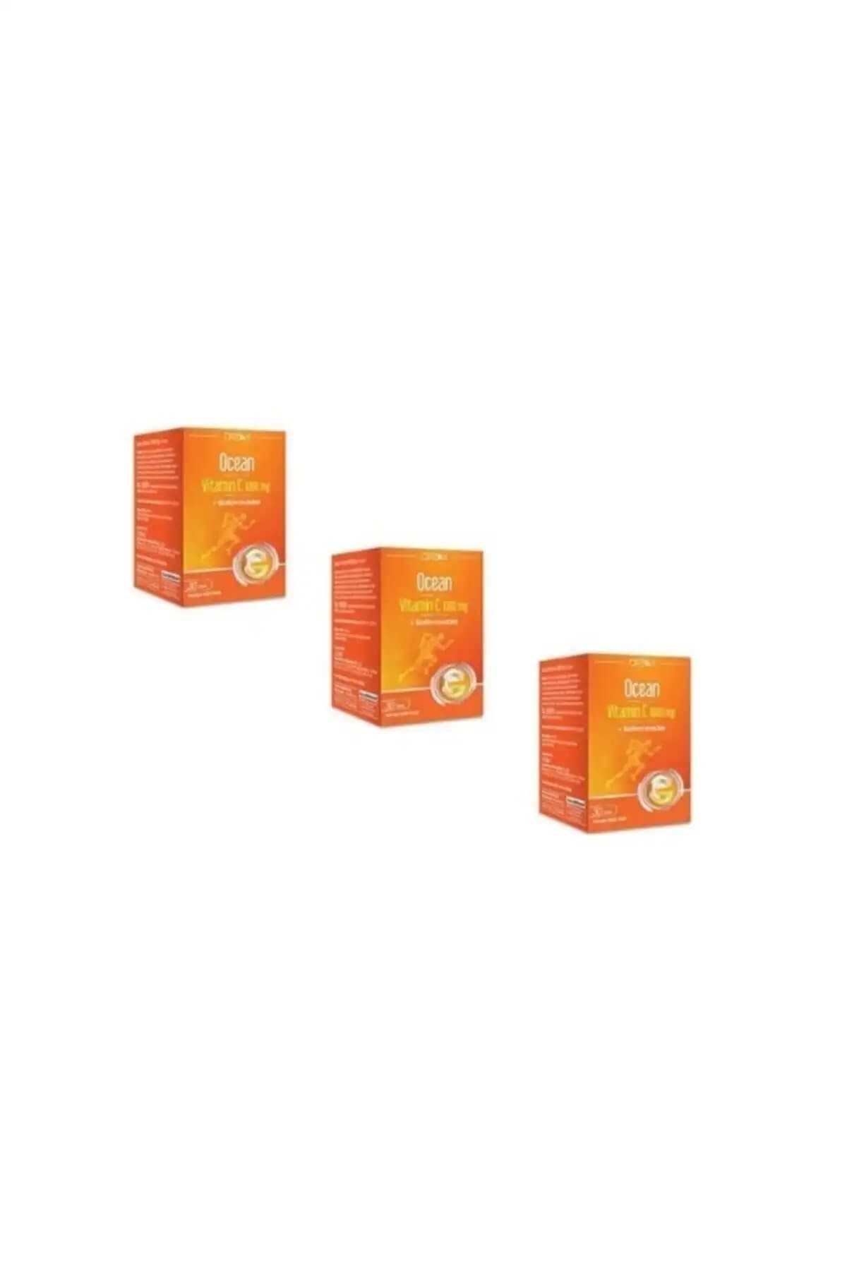 Ocean Vitamin C 1000 Mg 30 Tablet Sağlık Takviyesi Bağışıklık Güçlendirme