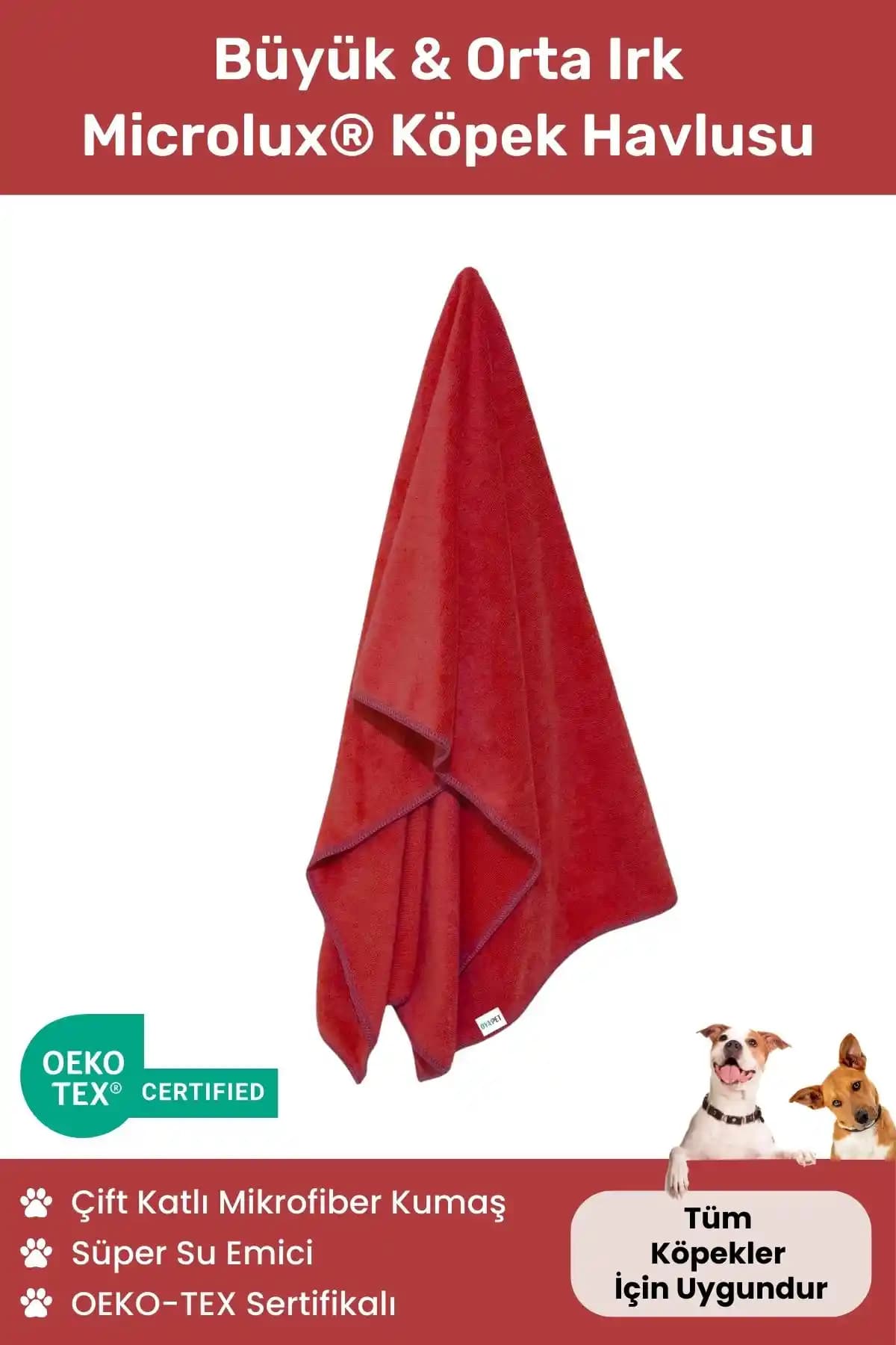 Oyapet Microlux Köpek Havlusu: Yüksek Emicilik ve Dayanıklılık Sunan Pratik Çözüm