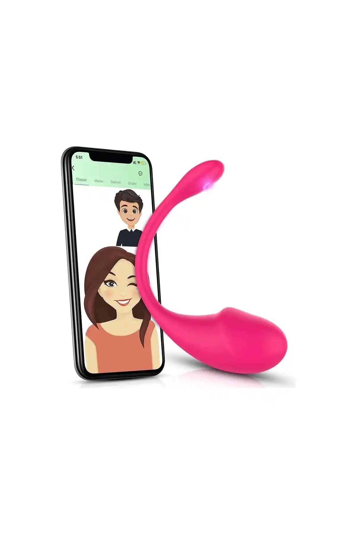 Pembe Tilki Telefon Kontrollü Yumurta Vibratörleri: Modern ve Suya Dayanıklı Tasarım