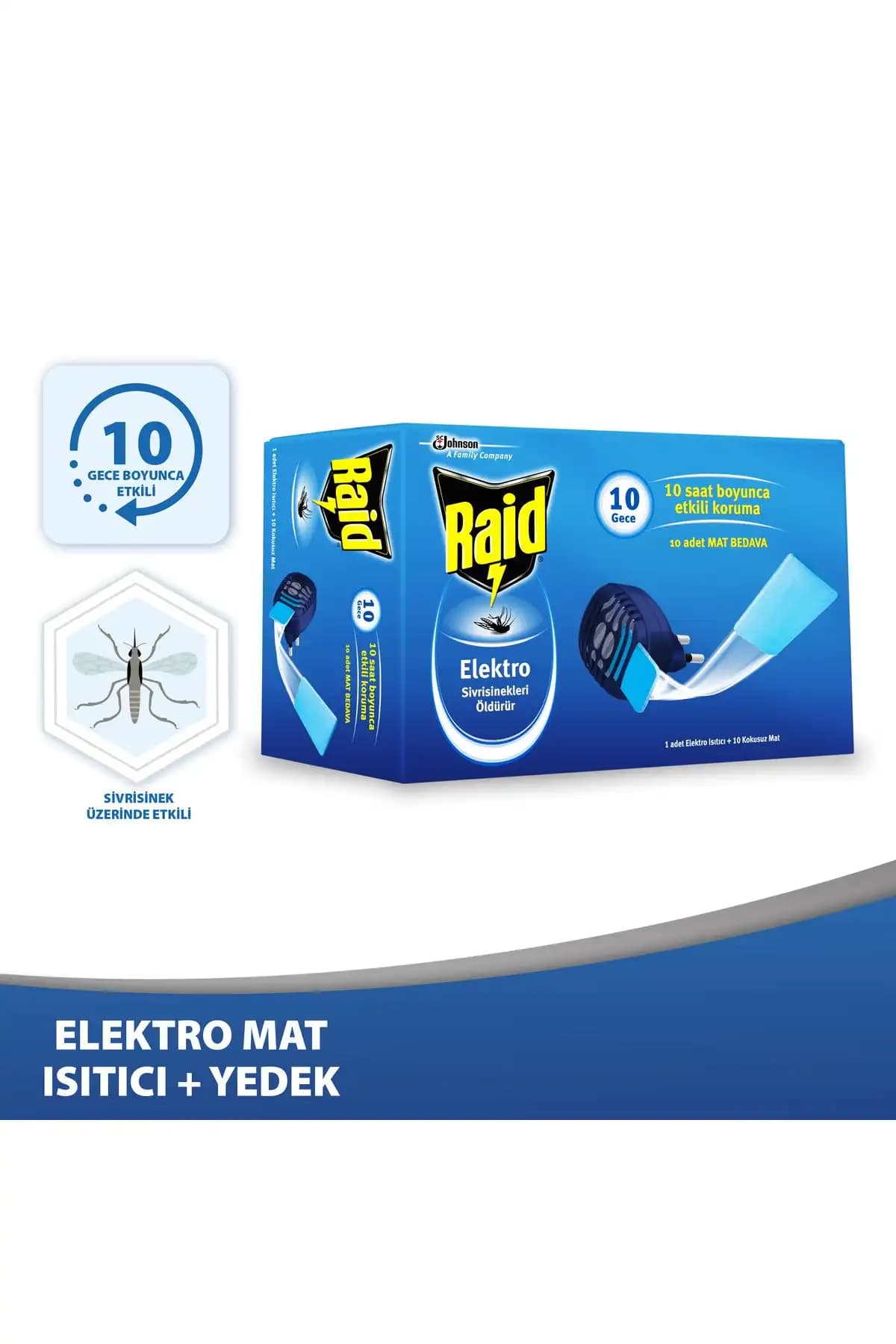 Raid Elektromat Isıtıcı ve Geces Gündüz Sinekkovar Karşılaştırması 1