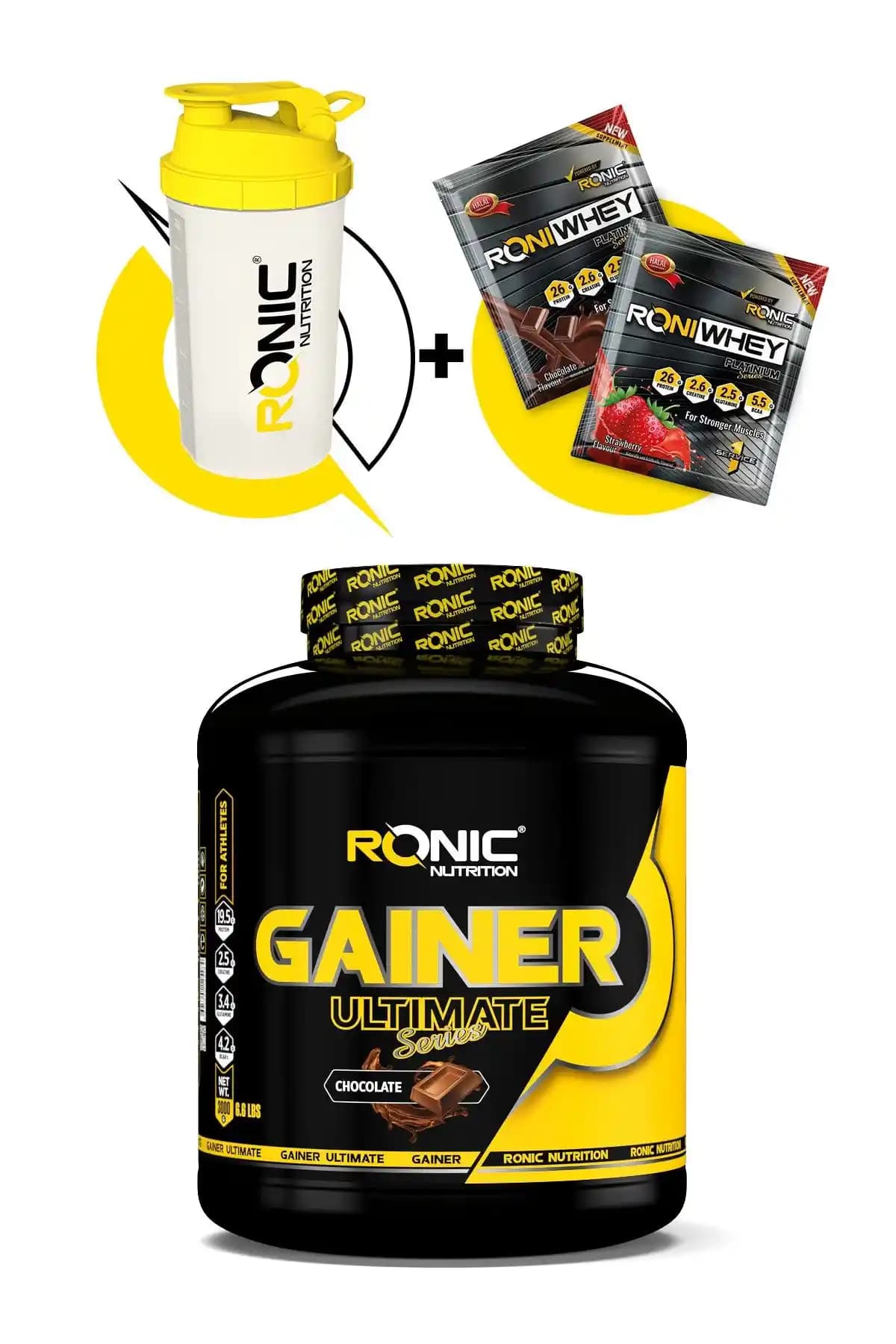 Ronic Nutrition Gainer ve SSN Sports Mass Refuel Ürünlerinin Karşılaştırması