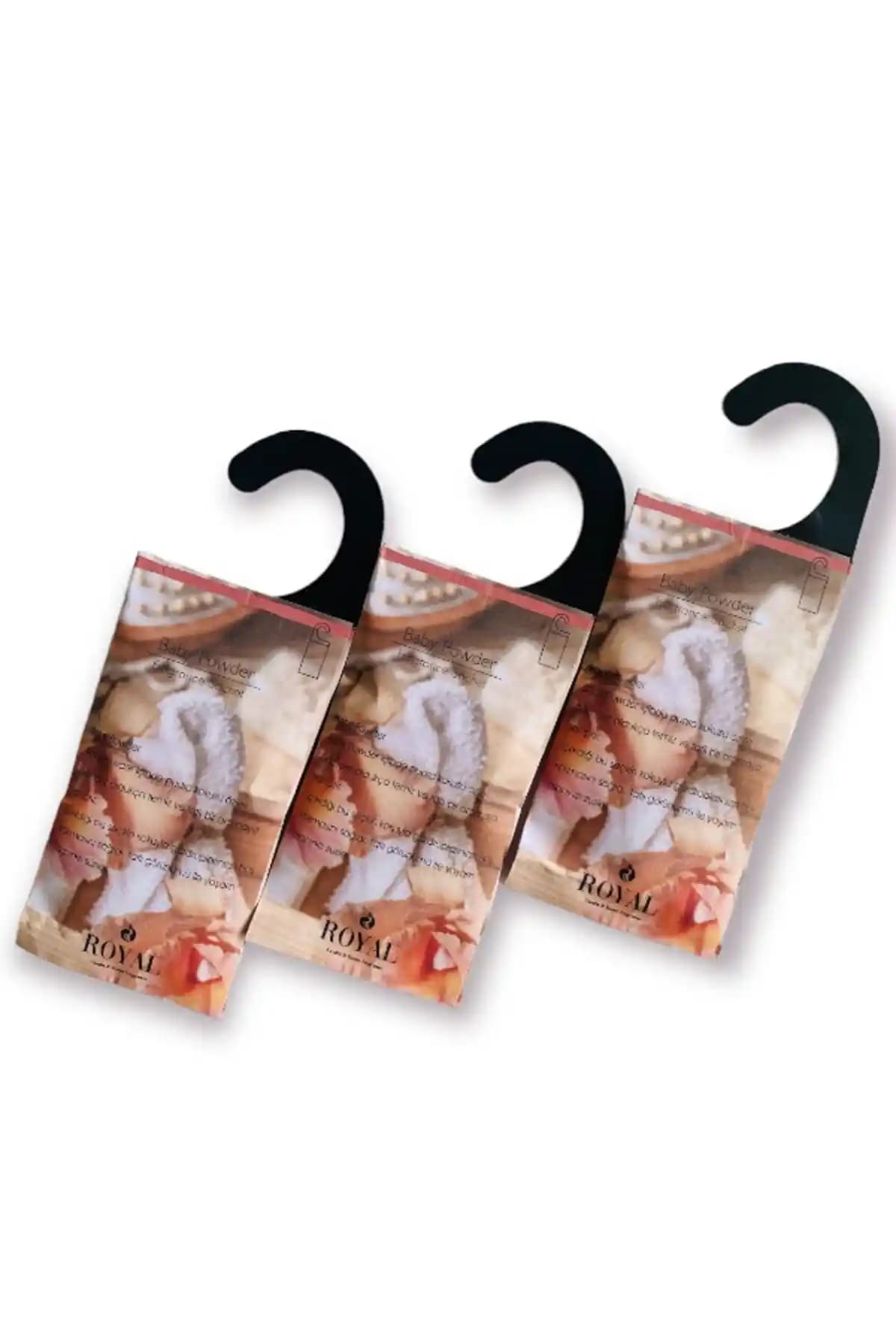 Royal Mum 3 Adet Kokulu Kese Bebek Pudrası Organik ve Uzun Süre Kalıcı