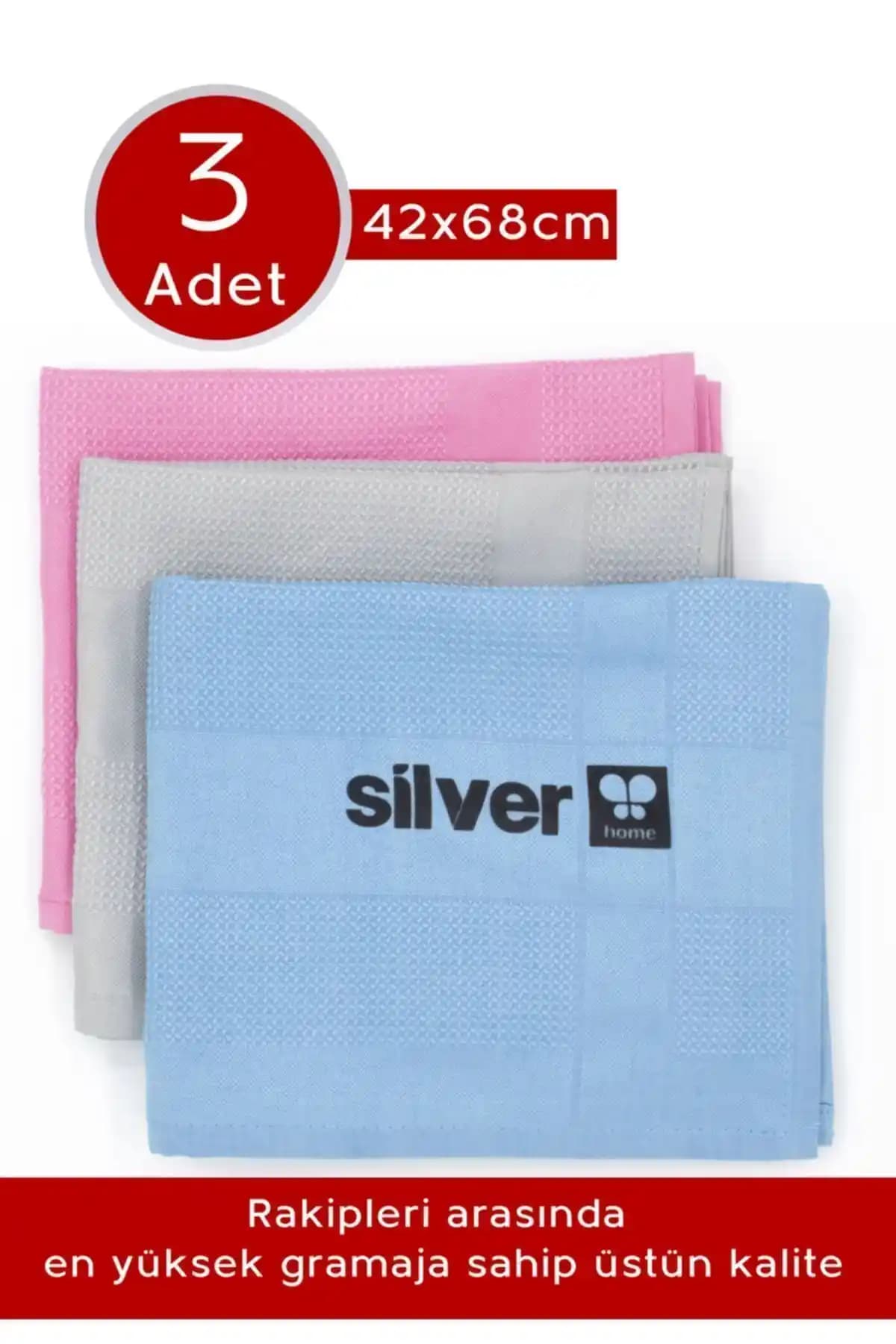 Silver Home Mikrofiber ve Simli Kareli Temizlik Bezleri Karşılaştırması