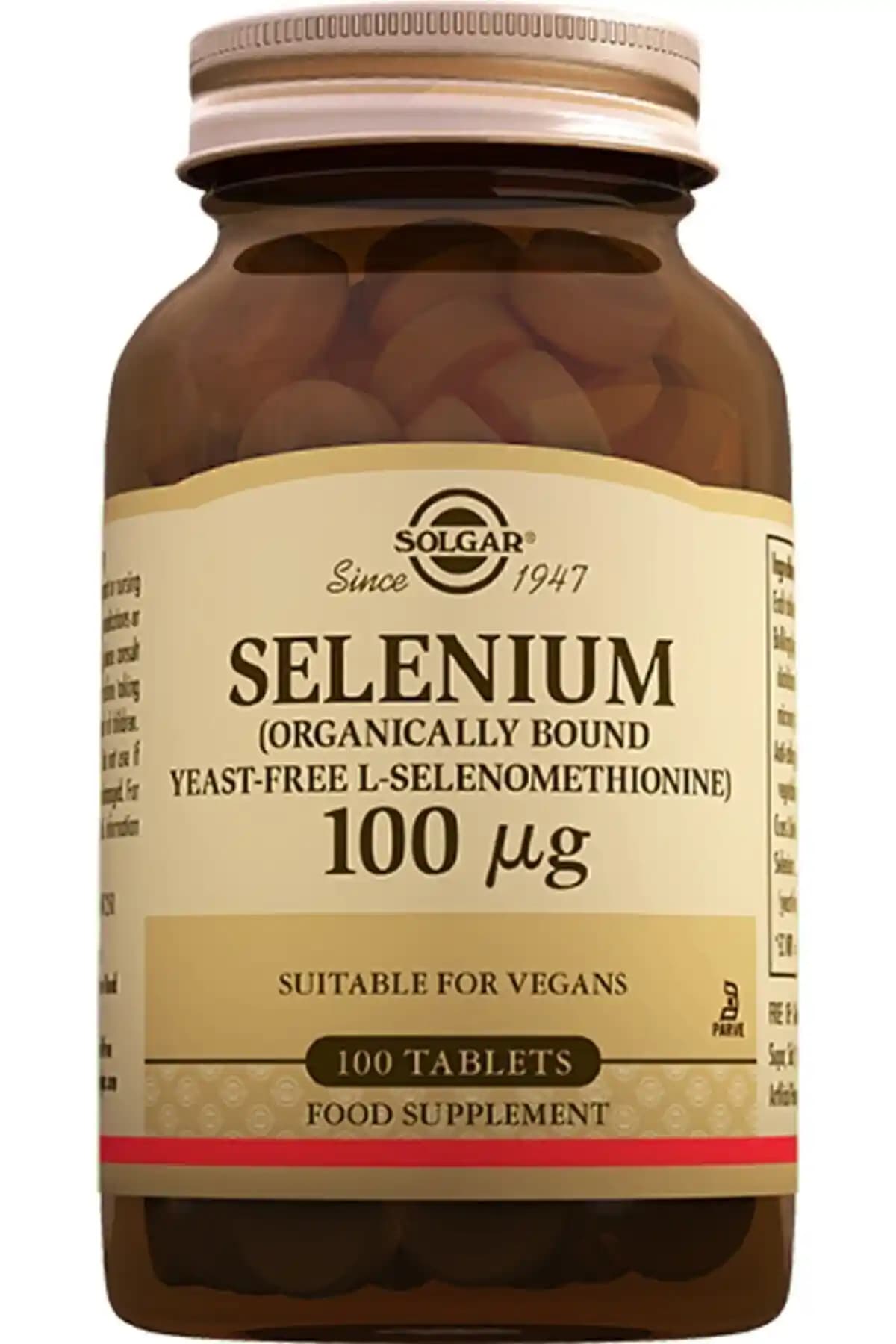 Solgar Selenium 100 mcg: Bağışıklık ve Sağlık Destekleyici Güçlü Takviye