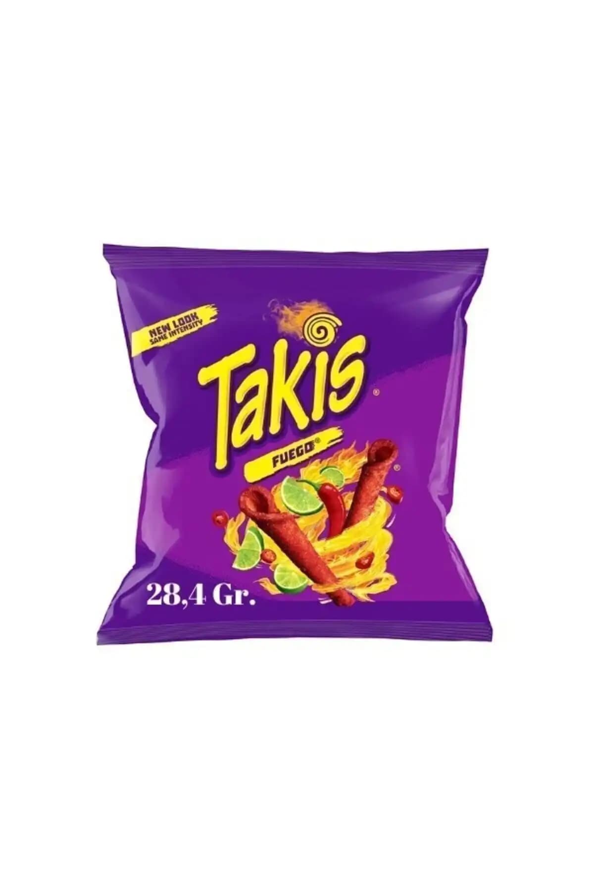 Takis Fuego Hot Chili Pepper & Lime Tortilla Chips: Yoğun Baharat ve Ferah Lime Aromasıyla Pratik Atıştırmalık