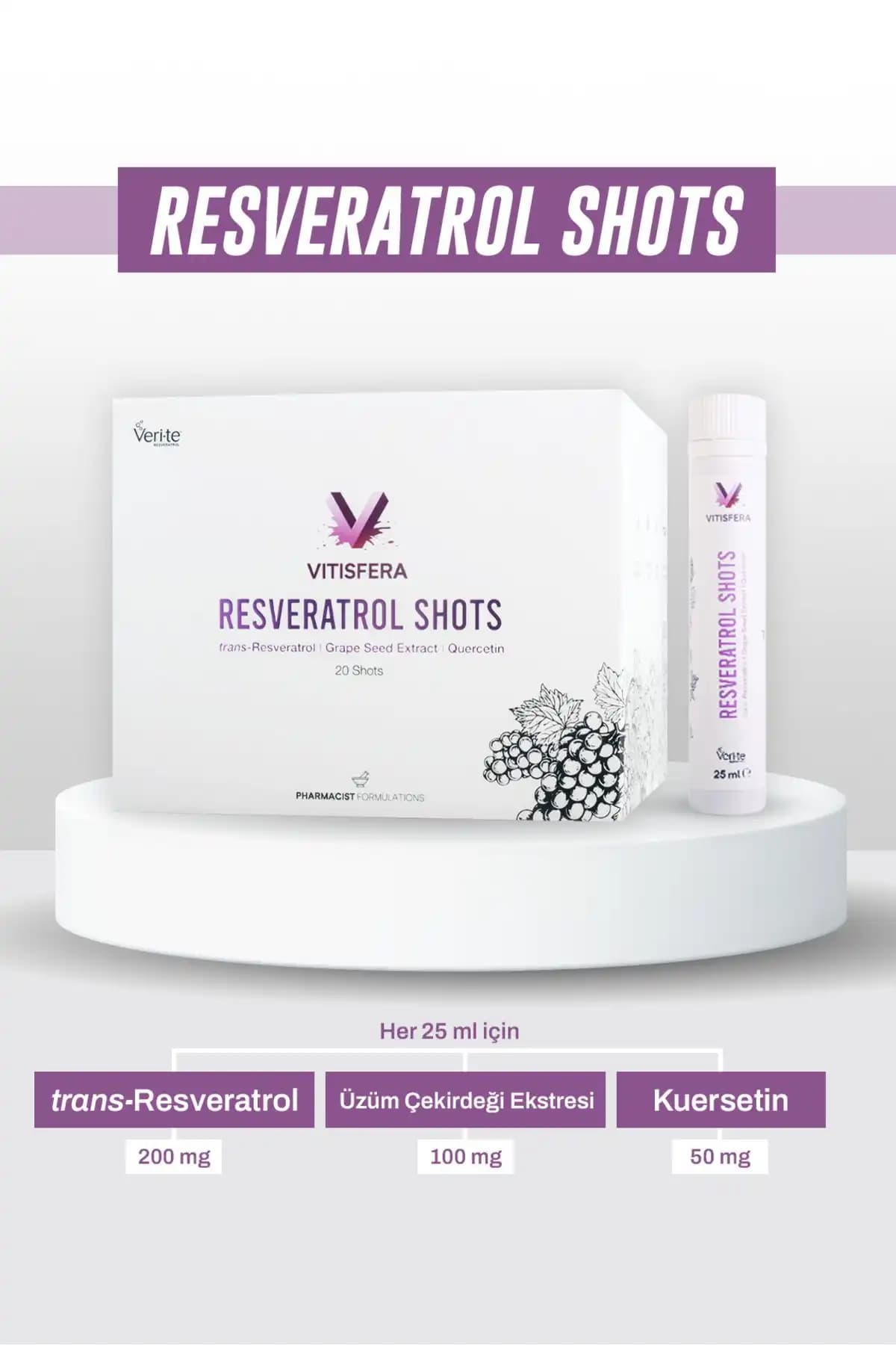 2025'te Vitisfera Resveratrol Shot ile Enerji ve Güzelliğinizi Zirveye Taşıyın