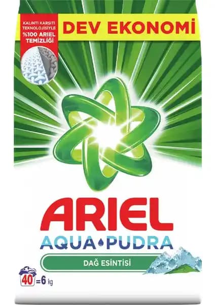 Ariel Dağ Esintisi 6 kg Toz Deterjan: Beyaz Çamaşırlar İçin Temizlik ve Koku İncelemesi