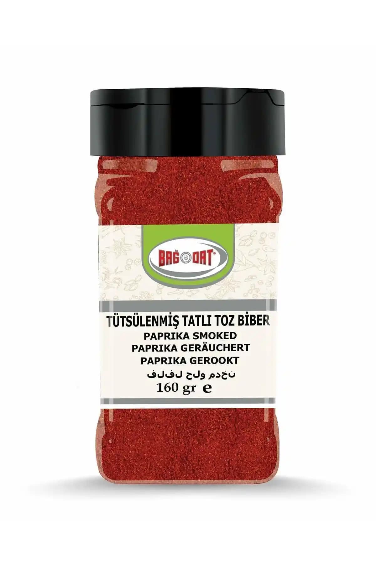 Bağdat Tütsülenmiş Tatlı Kırmızı Toz Biber 160 Gr: Çok Yönlü Aromatik Baharat