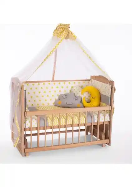 Bamgidoo Ahşap Organik Beşik: Anne Yanı Konforu ve Sağlıklı Uyku İçin İdeal Seçenek