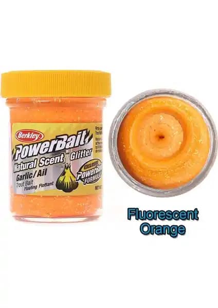 Berkley Powerbait Natural Scent Glitter Garlic Alabalık Hamuru ile Etkili Balık Avı