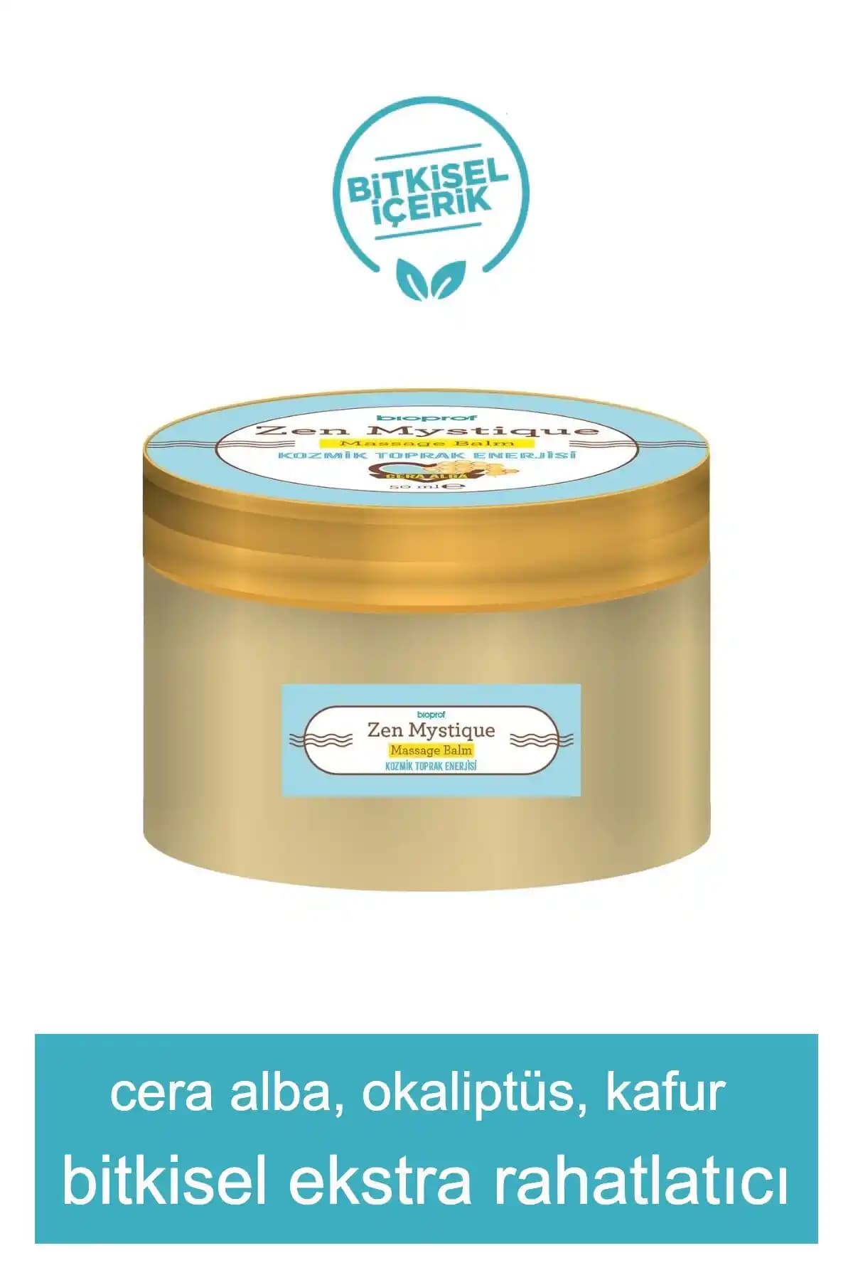 BİOPROF Zen Mystique Masaj Kremi: Doğal Bitkisel İçeriklerle Ağrı ve Kas Rahatlatıcı