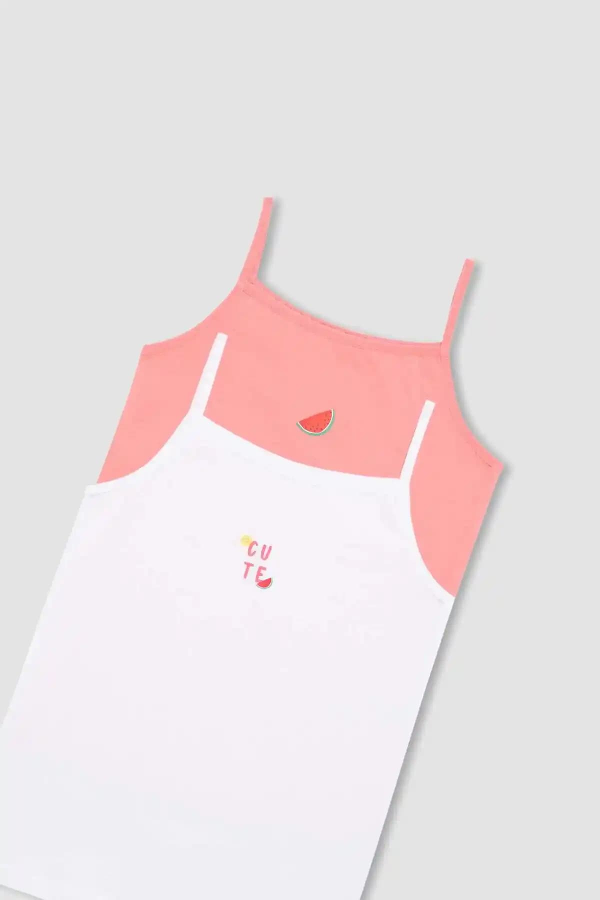 Defacto Kız Çocuk 2'li Atlet B8803A824AU: Rahatlık ve Kalitenin Buluştuğu Seçenek