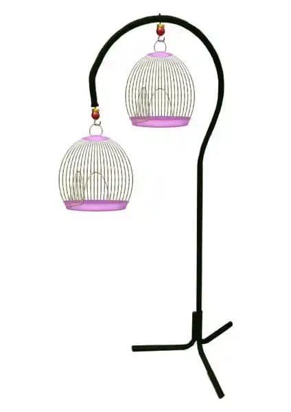 Depolife Ayaklı Kuş Kafesi Askısı Siyah: Fonksiyonel ve Estetik Kuş Kafesi Standı