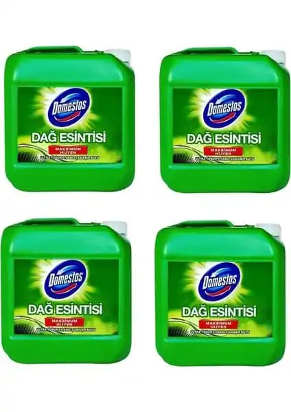 Domestos Çamaşır Suyu Dağ Esintisi 3.5 kg x4: Güçlü Temizlik ve Ferah Koku