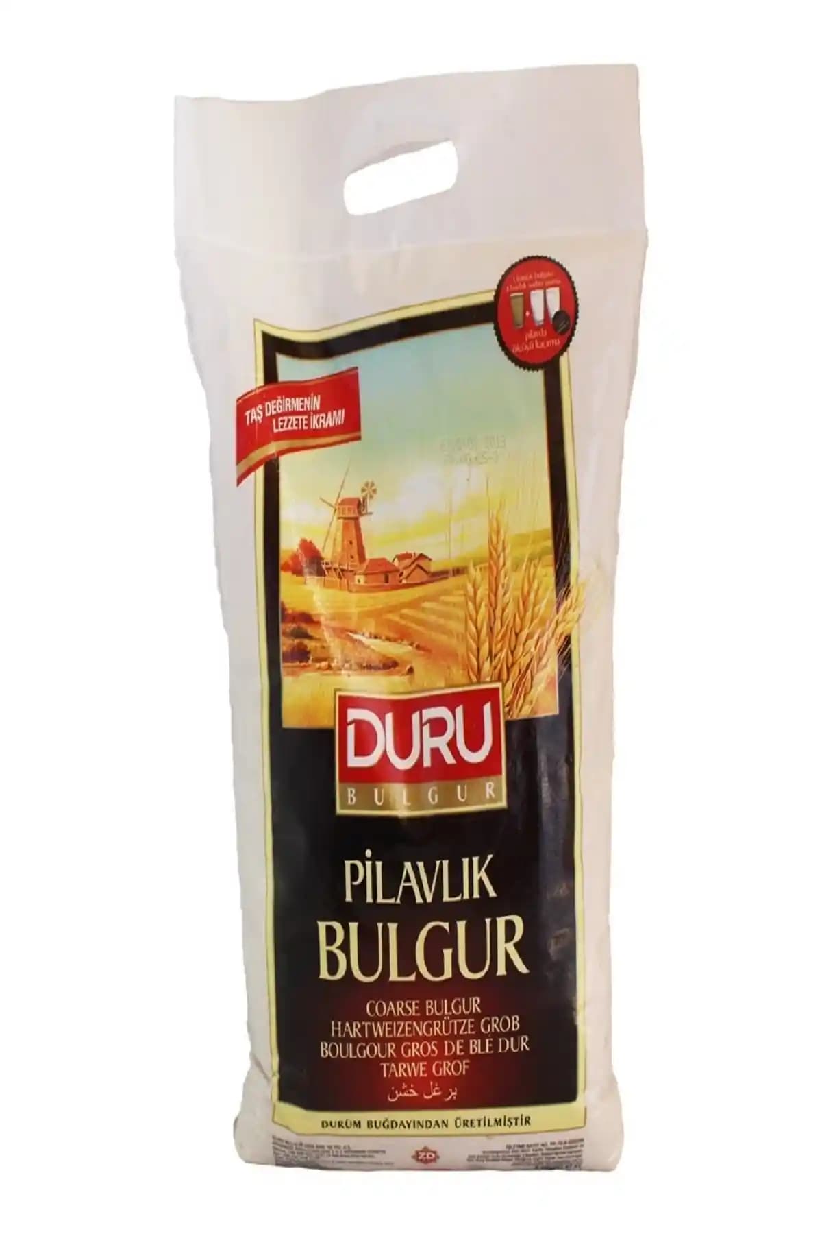 Duru Pilavlık Bulgur 5 Kg: Geleneksel Türk Mutfağında Çok Yönlü ve Sağlıklı Seçenek