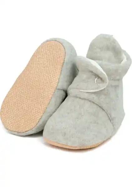 Ella Bonna Polar Bebek Pandufu: Organik ve Ergonomik Kışlık Bebek Ev Botu