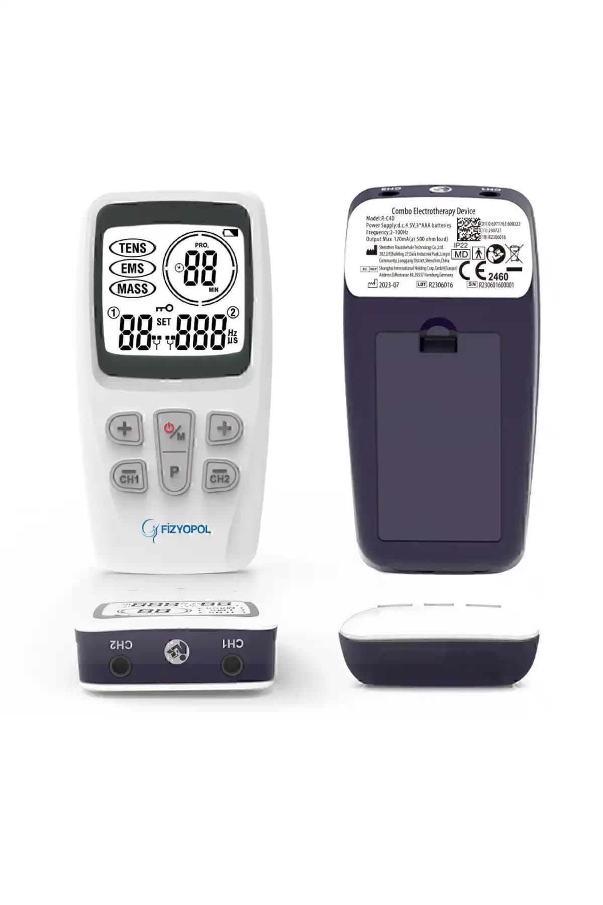 FİZYOPOL Premium: İki Kanallı Dijital Fizik Tedavi Cihazı ile Ağrı Yönetimi