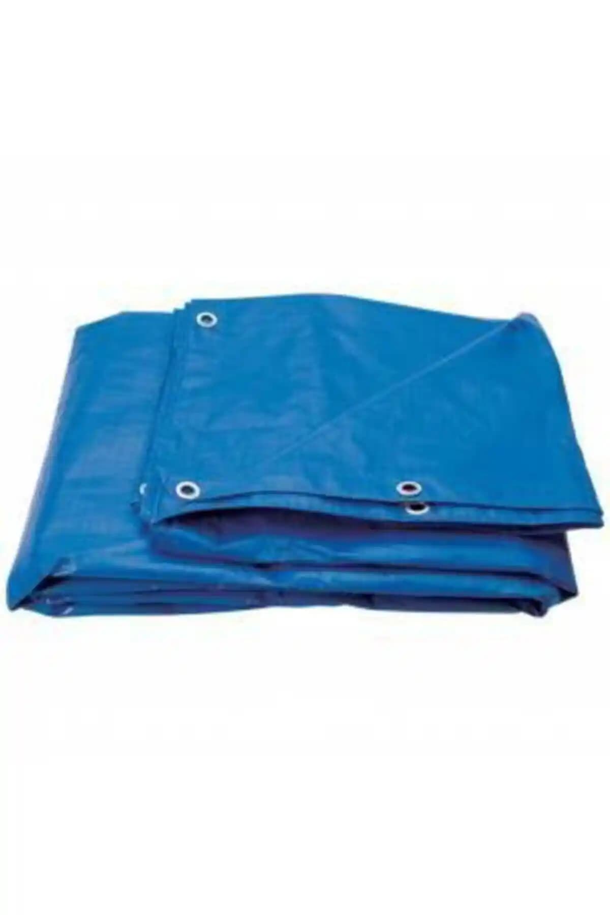 Gereksiz Şeyler Mavi Su Geçirmez 3x5 m PVC Çadır Brandası Dayanıklı ve Çok Amaçlı