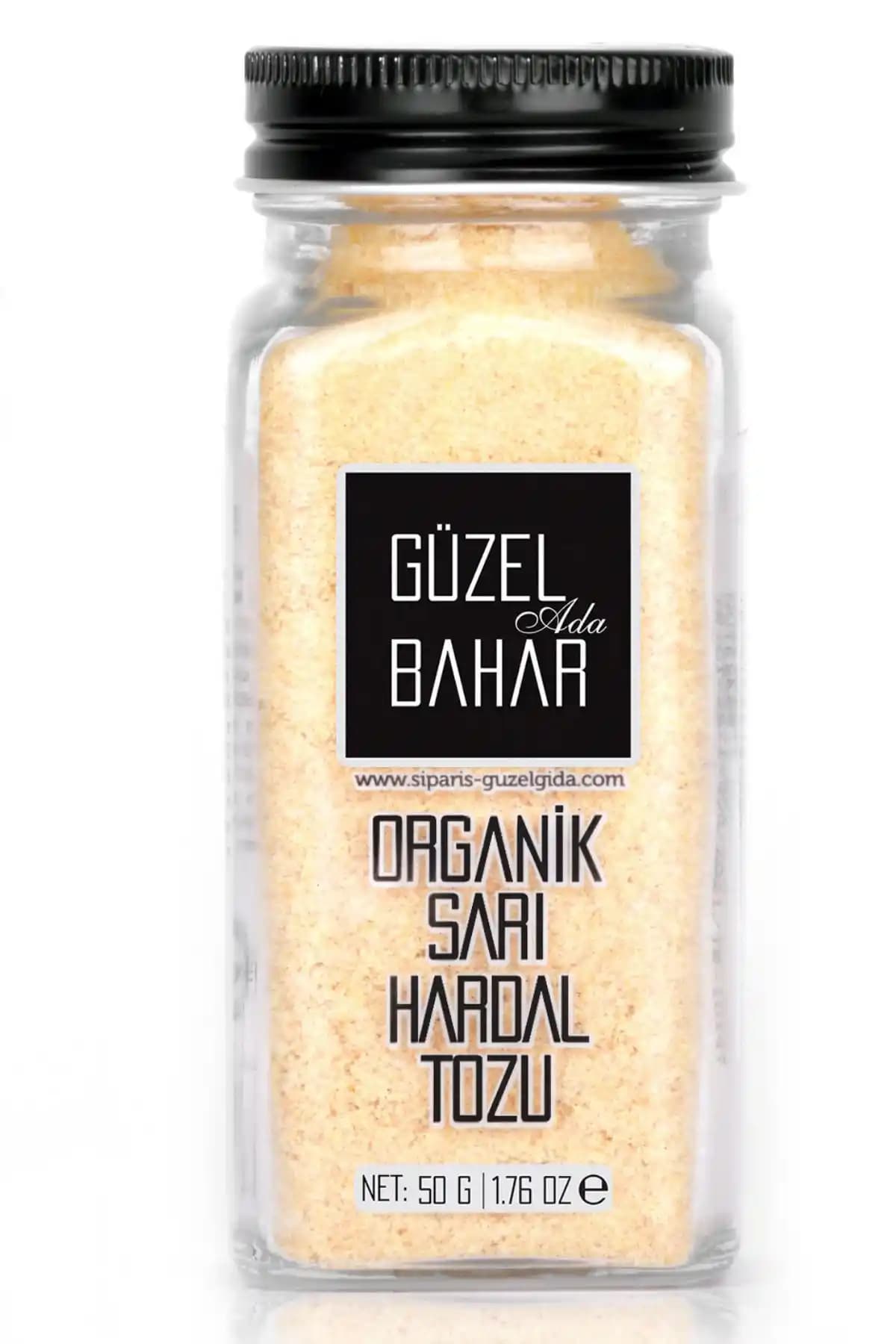 Güzel Organik Sarı Hardal Tozu 50 gr: Doğal ve Sertifikalı Baharat Seçeneği