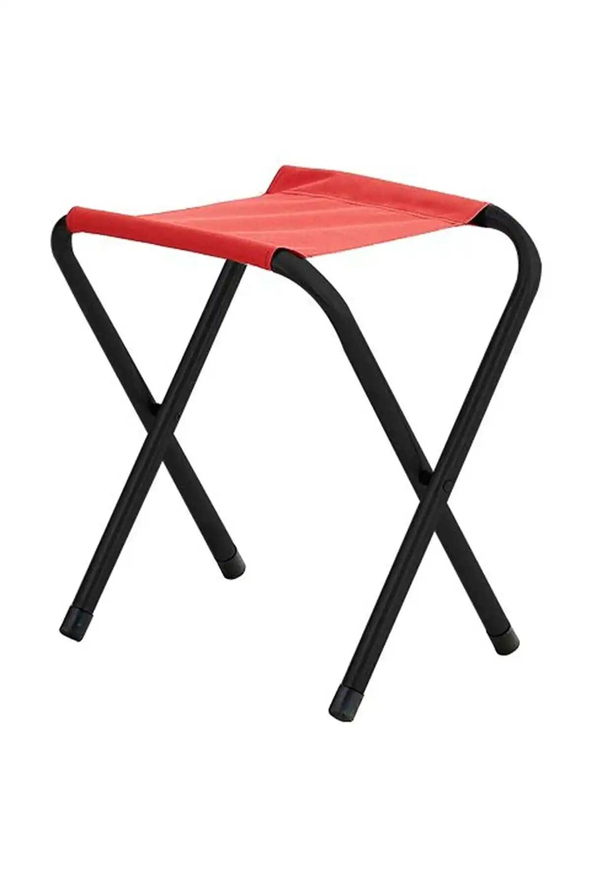 HASTUNÇ Katlanır Balıkçı Kamp Taburesi: Pratik ve Dayanıklı Kırmızı Tasarım