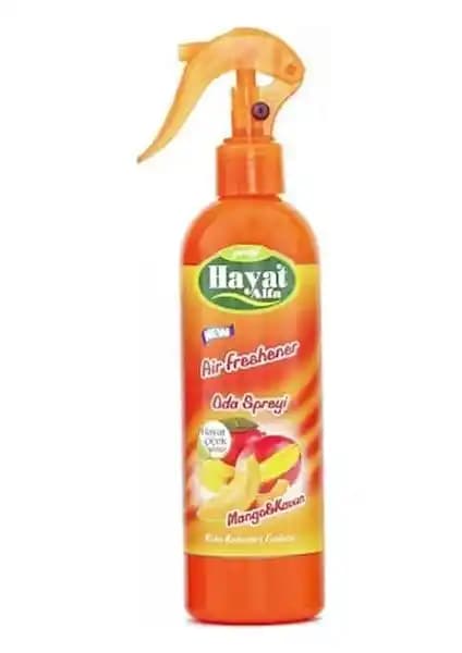 Hayat Oda Spreyi Mango - Kavun 350 ml: Ferah ve Kalıcı Meyvemsi Koku Deneyimi