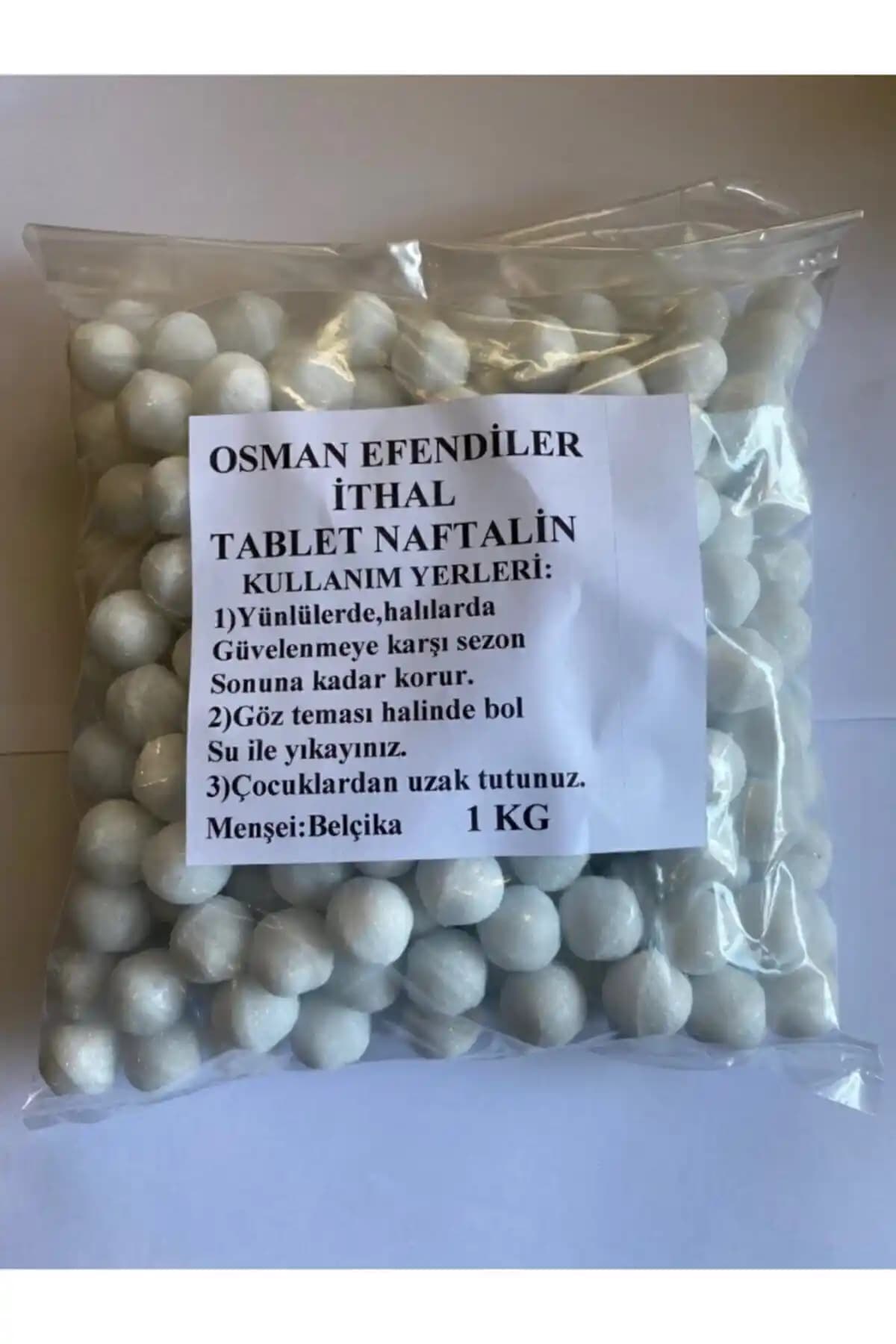 Osmanefendiler Tablet Naftalin 1 Kg 2025 Model: Etkili ve Pratik Haşere Kontrolü