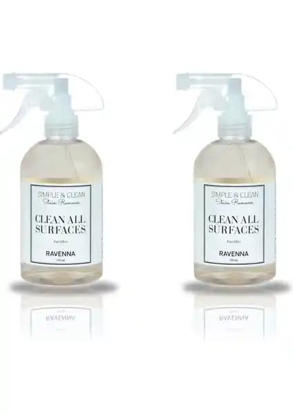 Ravenna Simple&Clean Leke Çıkarıcı Sprey 2x500 ml - Çok Amaçlı ve Etkili Temizlik