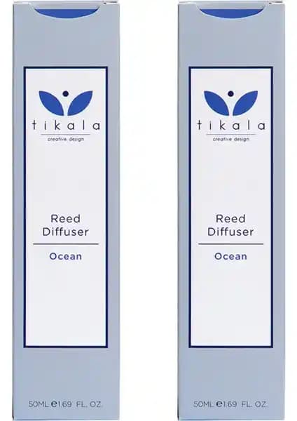 Tikala Bambu Çubuklu Oda Kokusu Okyanus 50 ml - Ferah ve Kalıcı Koku Deneyimi